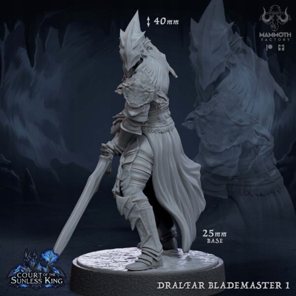 Dralfar Blademaster #1 - Mammoth Factory - Druk