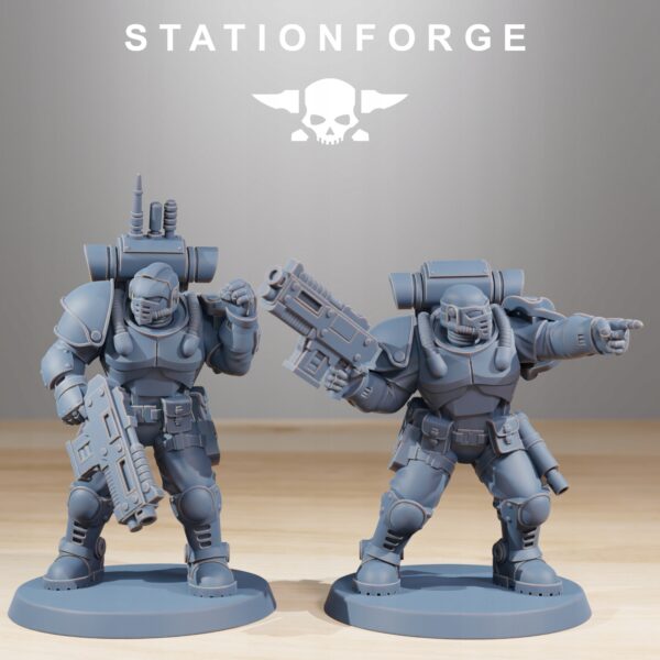 Socratis Light Infantry - Station Forge - Druk 3D