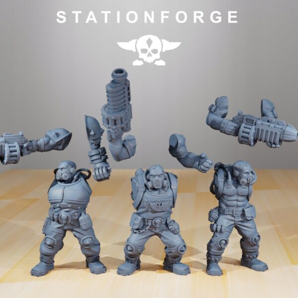 baab23374e2a226b591b91a2d4d4f020.jpg National Guard - Guerrillas - Station Forge