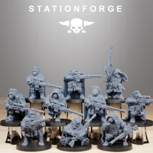 GrimGuard Skulldarts - Station Forge - Minifaktura