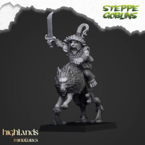 Mounted Steppe Goblins Command - x1