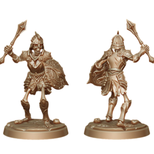 Skeleton Warrior - Mace&Shield - Labirynth Models