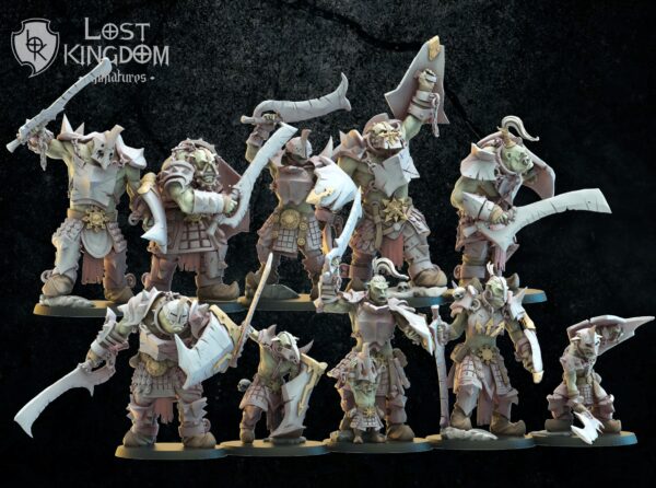 Uruk Slaves x10 - Druk 3D - Minifaktura