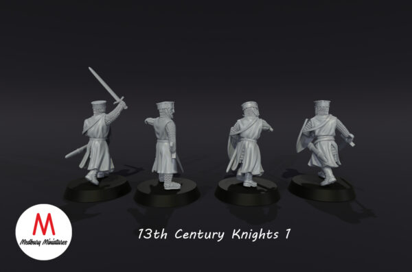 13th Century Knights 1 - Rycerze Pieszo