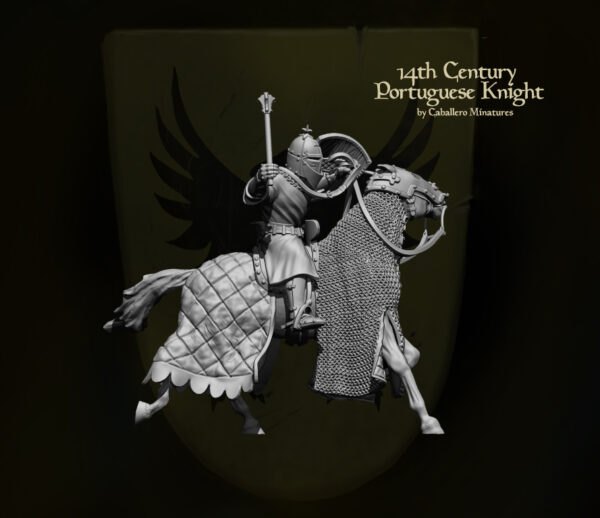 14th Century Portuguese Knight - Caballero Miniatures