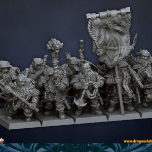 Rangers x5 - DLM - Dwarven Holds - Druk 3D