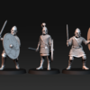 Roman Soldiers with Armour- x1