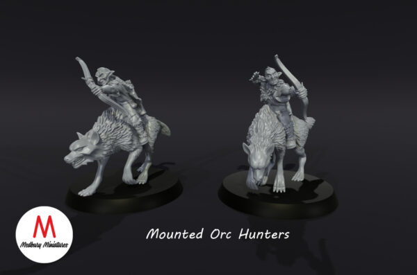 Mounted Orcs Hunters - Łowczy Orków - Pojedyncza