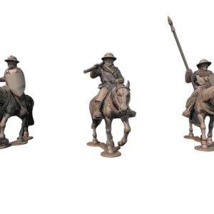 Mounted Sergeants With Spears - x3
