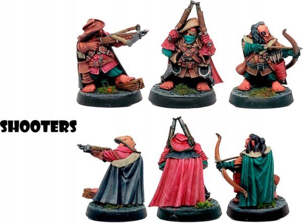 Halflings Southern Conquerors - Minifaktura - Druk 3D