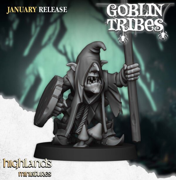 Swamp Goblins with Pikes - x7 + x3 CMD
