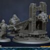 Dwarven Catapult - DL Miniatures - Druk 3D