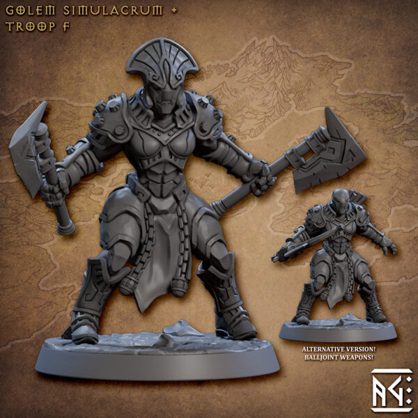 Golem Simulacrum Troops - x1