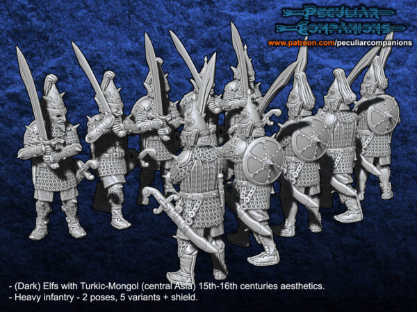 be1e5de70facc21cec434e4e78bcc31f.jpg Turko-Mongol Dark Elfs Heavy Infantry - x1