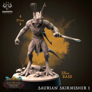 Saurian Skirmisher 1 - Mammoth Factory
