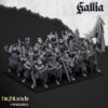 Knights of Gallia on Foot - x17 + 3 CMD