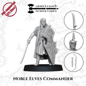 Noble Elves Commander - x1
