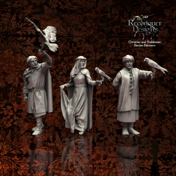 bede82b4e462d1564c1097721a42f6f6.jpg Medieval Falconers - 3x Zestaw