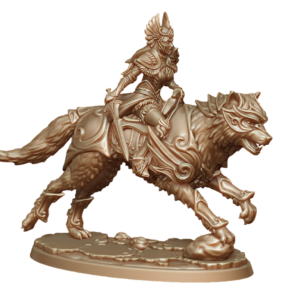 Valkyrie Cavalry 1 - Walkiria na Wilku - Labyrinth Models