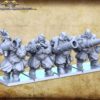 Ogre Cannoneers x4 - Magori Miniatures - Druk 3D