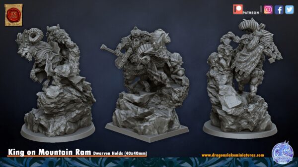 King on Moutain Ram - DLM - Dwarven Holds