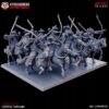 bfc3b7abcd32832ea24b2a85bf4031ab.jpg Japanese Yabusame 5 szt.- Kyoushuneko Miniatures