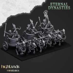 Ancient Skeketal Chariots - x3