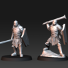 Blood Handed Orcs With Shield and Sword - x10