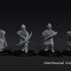 Unarmoured Crossbowmen - Medbury Miniatures