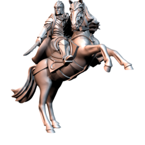 Demon's Slaughter Elf Mounted - Konno