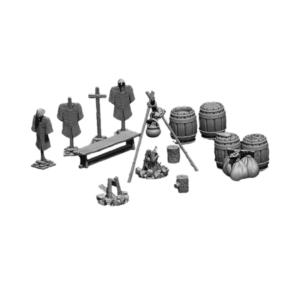 Camp Supplies Set A - Caballero Miniatures