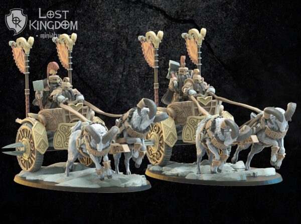 Tanngnjostr Chariots - Dwarven Holds - Minifaktura
