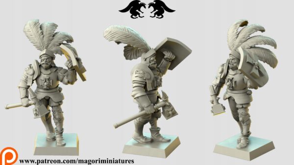 Boris / Empire Hero - Magori Miniatures - Druk 3D
