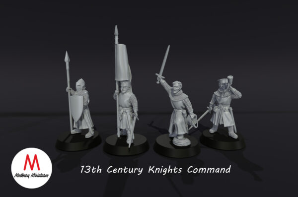 13th Century Knights Command - Rycerze Dowódcy