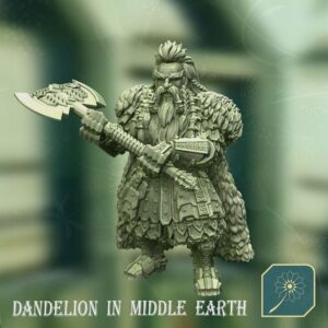 Dwarven King on Metal Mountain #2- DIME