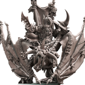 Orc Warlord Mounted on Wyvern