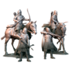 West Human Outriders on Foot - x1