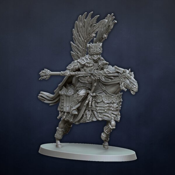 c35f5f85775058225c72c3ebf70d1c71.jpg Kozma Bearbeard on horse - Druk 3D