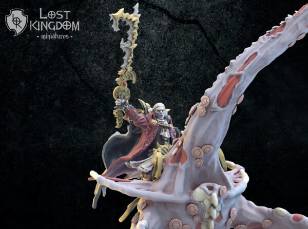 Alucard on Zombie Sea Dragon - Druk 3D