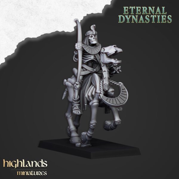 Ancient Skeletal Cavalry with Bows - x1