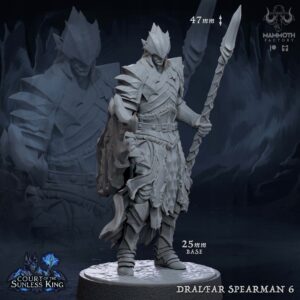 Dralfar Spearmen #6 - Mammoth Factory - Druk