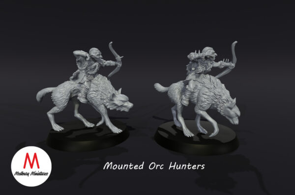 Mounted Orcs Hunters - Łowczy Orków - Pojedyncza