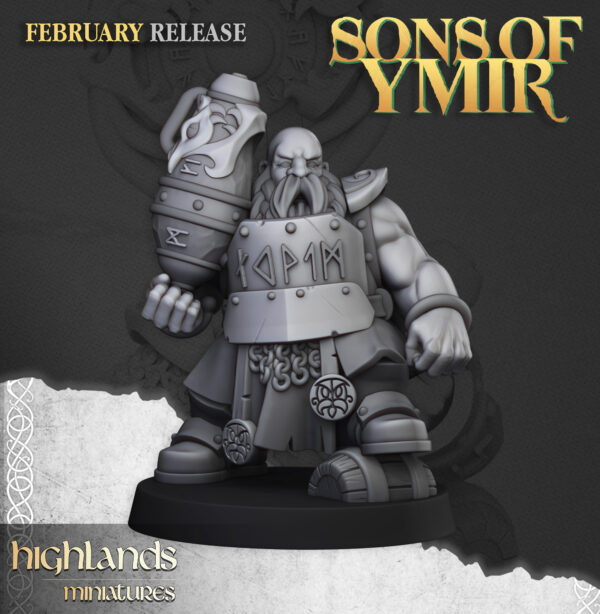 Dwarf Firespitters Command Group - x1