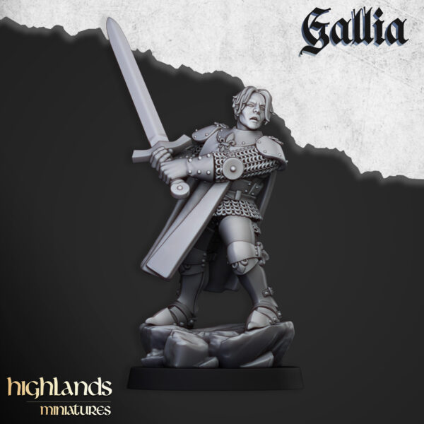 Baroness of Gallia on Foot
