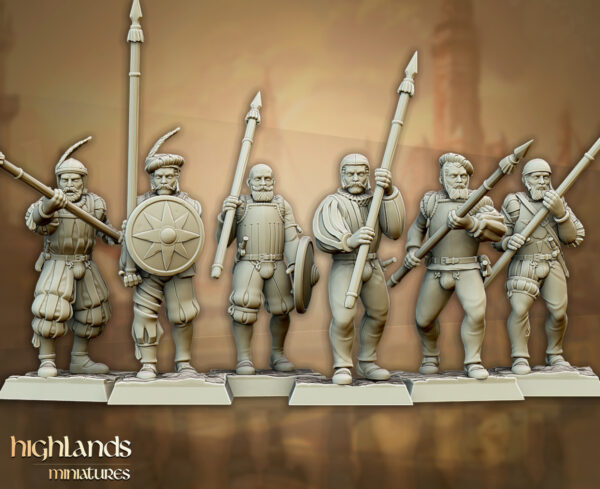 Sunland Imperial Troops - 6x Włócznia