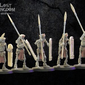 Hurus Spearmen x10 - Lost Kingdom - Minifaktura