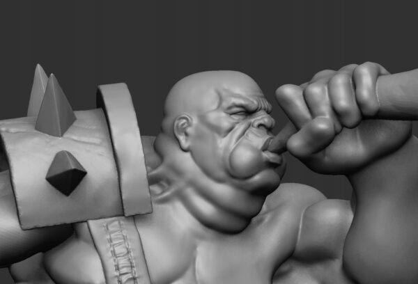 Steelgut Runeholder & Hornblower - Druk 3D