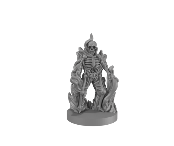 Flaming Skeleton - Monstrous Encounters