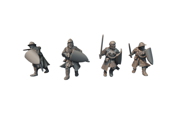 c593e1bfbcdc6af40e30ce46c082515a.png Early 14th Century Men at Arms with Swords - 4x