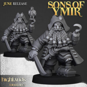 Dwarf Pirates CMD - x3